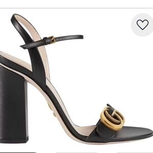 Elegant Black and Gold Women's Sandals